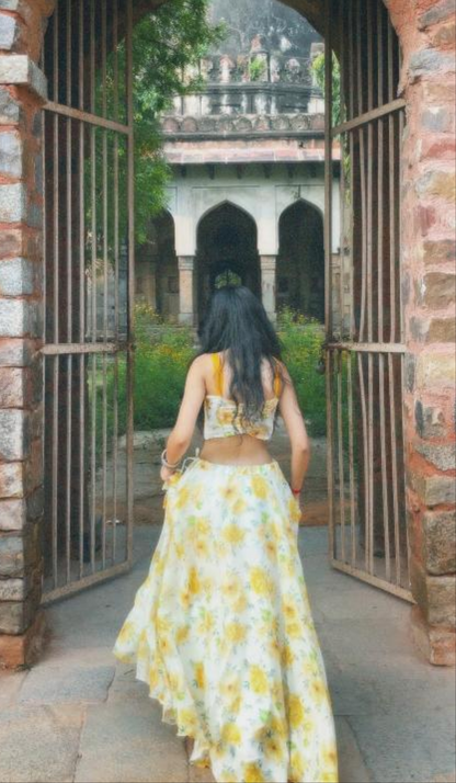 Sunflower Lehenga