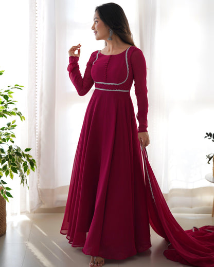 Elegant Pink Dress - Gracious You