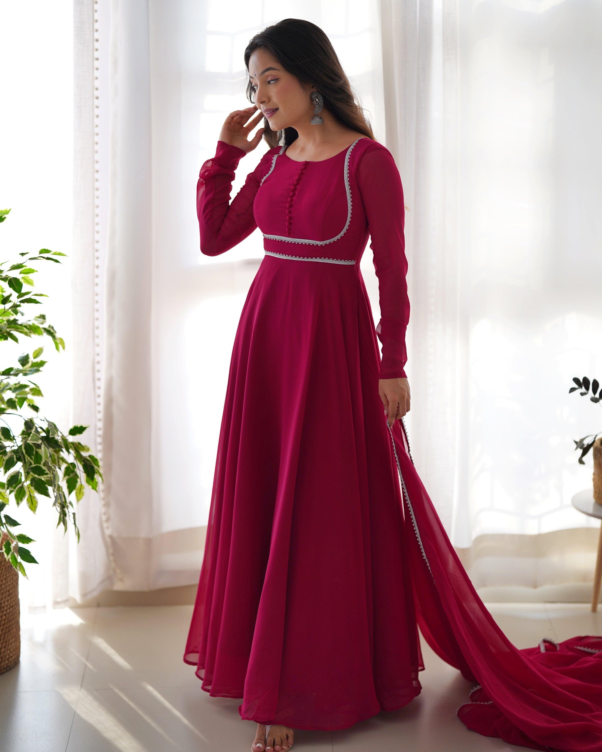 Elegant Pink Dress - Gracious You