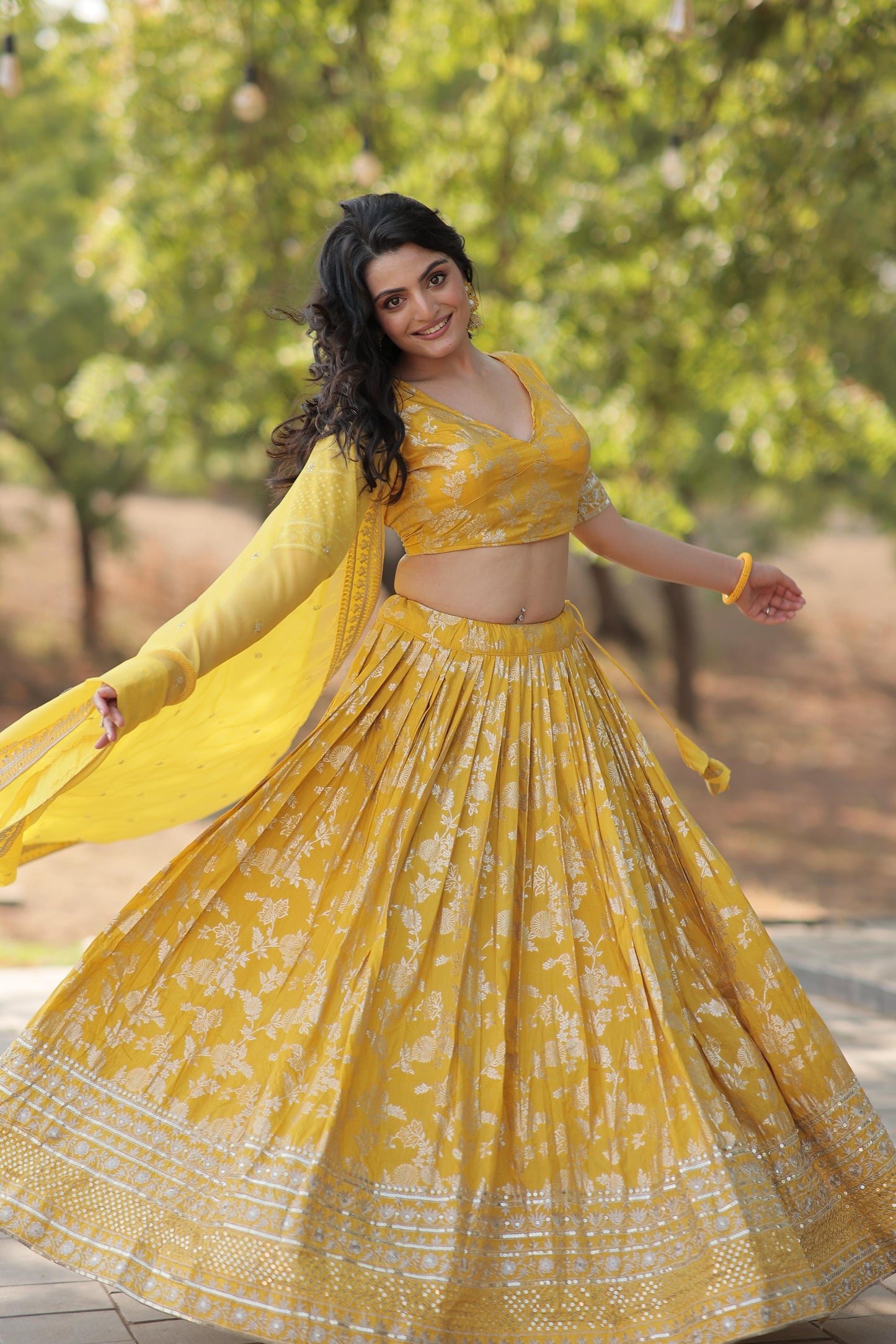 Pure Banarasi Silk Lehenga Sets