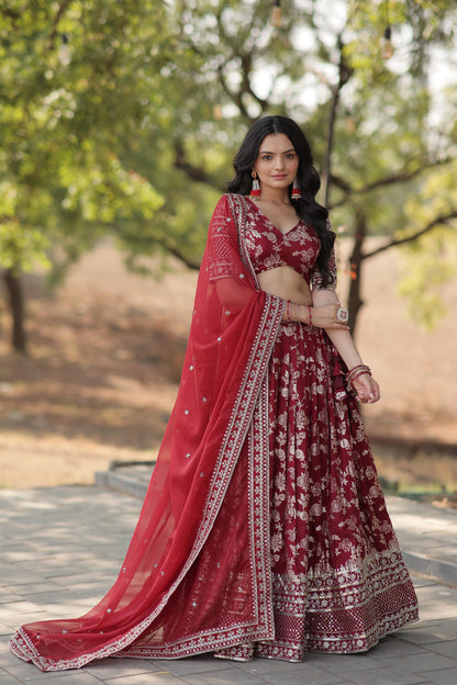 Pure Banarasi Silk Lehenga Sets