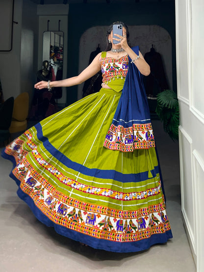 Peacock Glow Ensemble Lehenga Choli