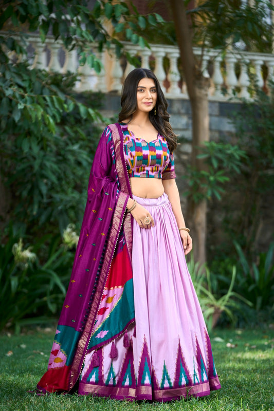 Blooming Embroidered Traditional Lehenga