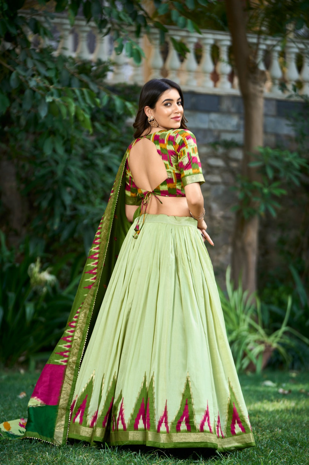 Blooming Embroidered Traditional Lehenga